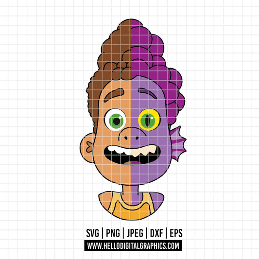 COD4050 - Luca and Alberto Svg, Luca Svg, Alberto Svg, Disney Svg, Cartoon Svg