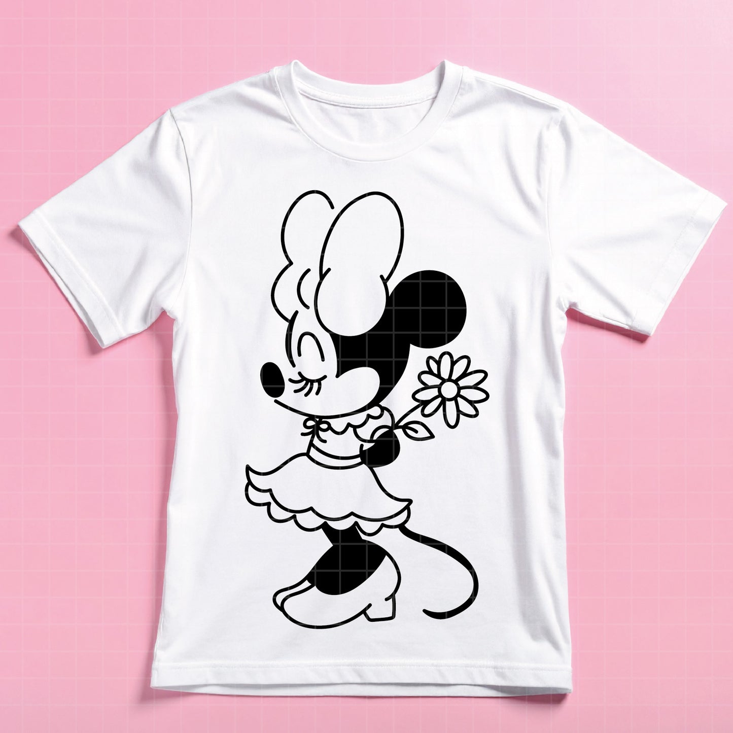 COD4055 - Minnie svg, Disney svg, disneyland t shirt svg, Disney svg, dtf, sublimation