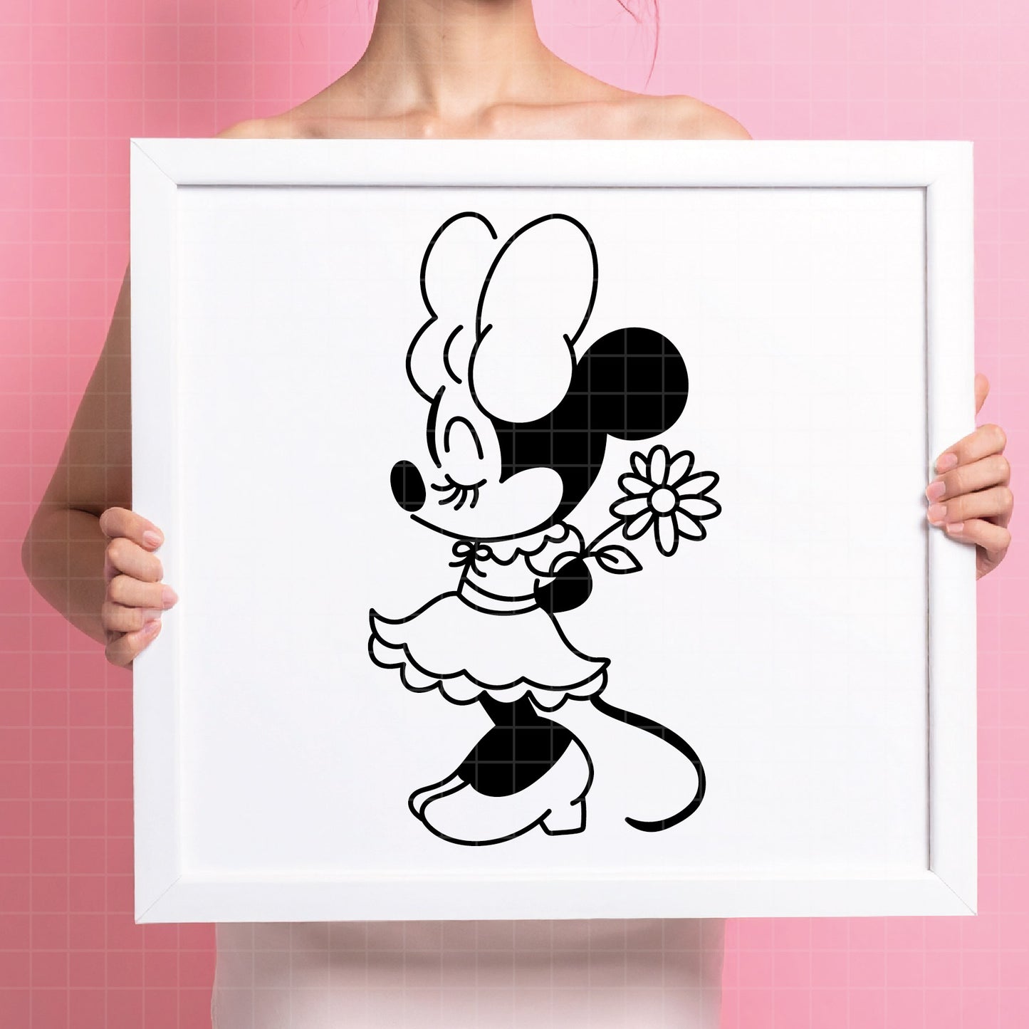 COD4055 - Minnie svg, Disney svg, disneyland t shirt svg, Disney svg, dtf, sublimation
