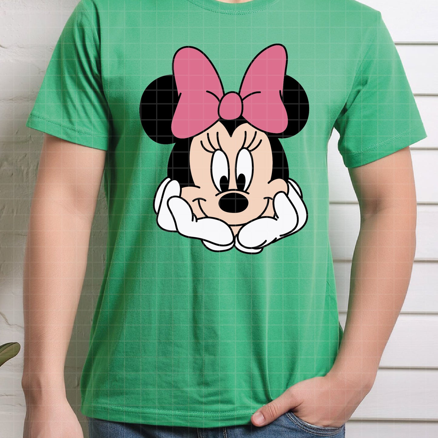 COD4056 - Minnie svg, Disney svg, disneyland t shirt svg, Disney svg, dtf, sublimation