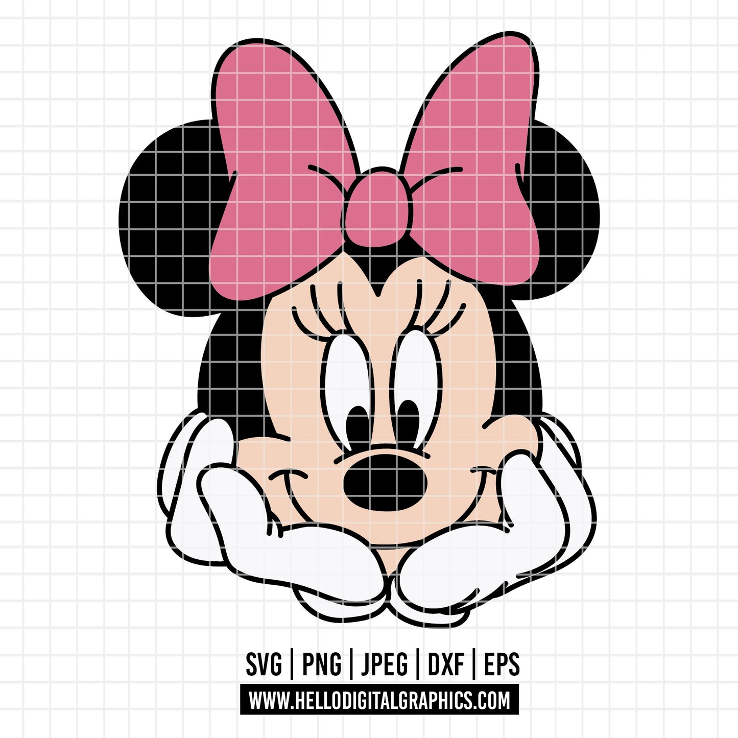 COD4056 - Minnie svg, Disney svg, disneyland t shirt svg, Disney svg, dtf, sublimation