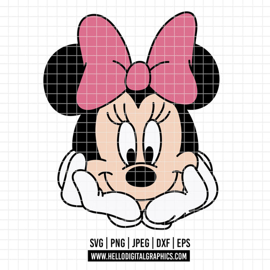 COD4056 - Minnie svg, Disney svg, disneyland t shirt svg, Disney svg, dtf, sublimation