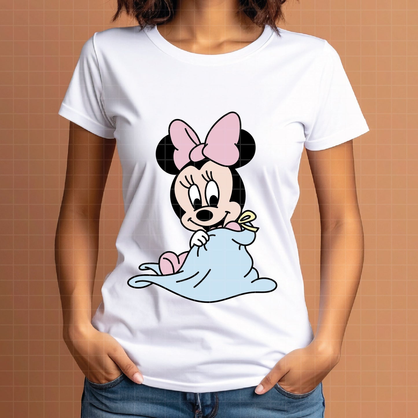 COD4058 - Minnie baby svg, Disney svg, disneyland t shirt svg, Disney svg