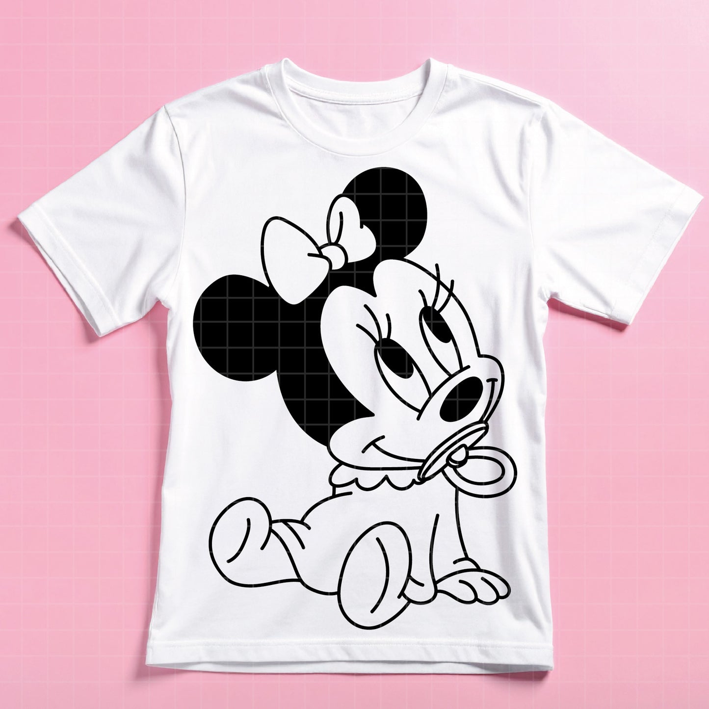COD4059 - Minnie baby svg, Disney svg, disneyland t shirt svg, Disney svg