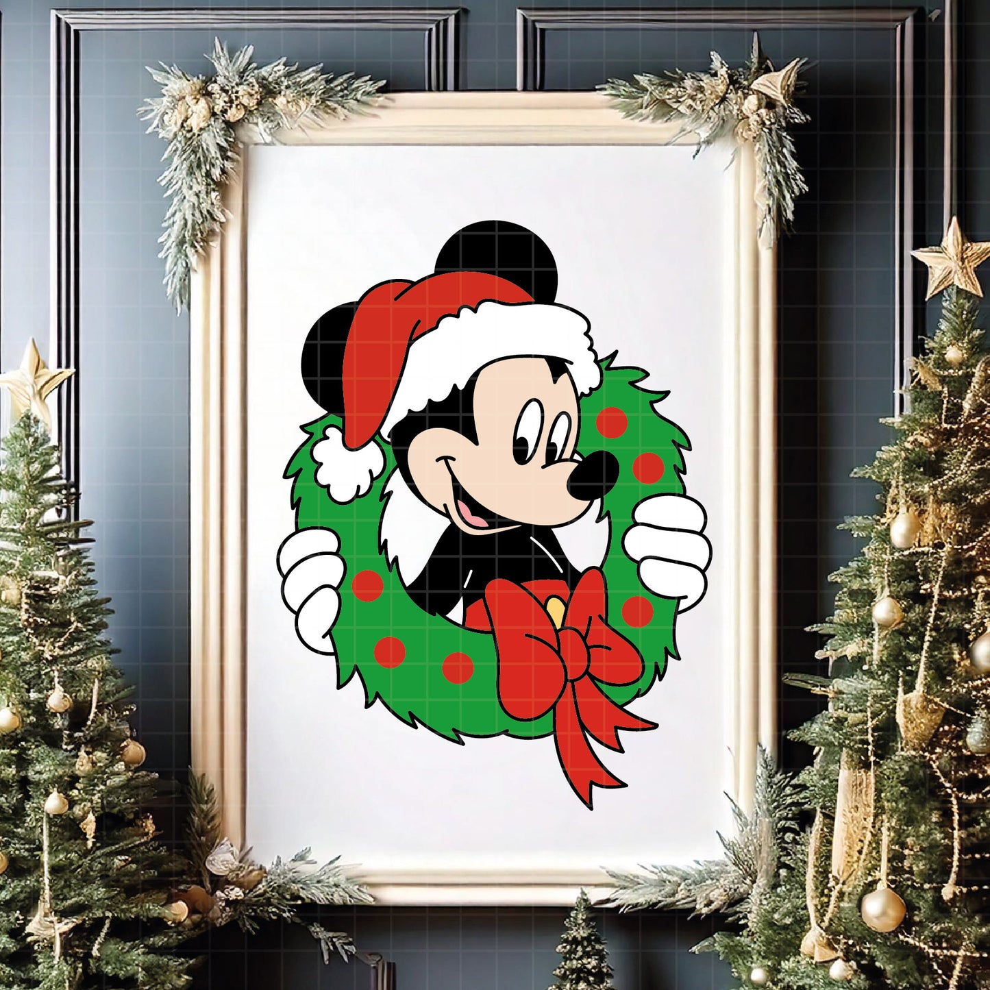 COD4061 - Merry Christmas svg, Mickey mouse svg, Mickey Svg, Disney svg, Christmas svg