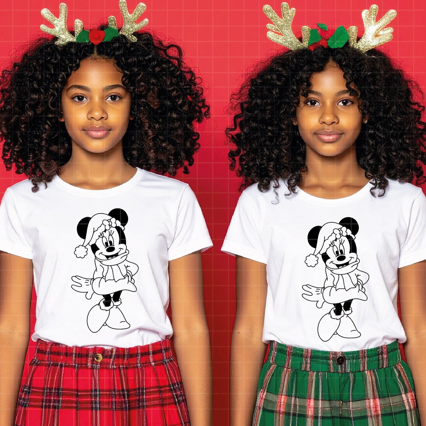 COD4063 - Minnie christmas svg, Disney svg, mickey svg, minnie svg, Silhouette, Cricut
