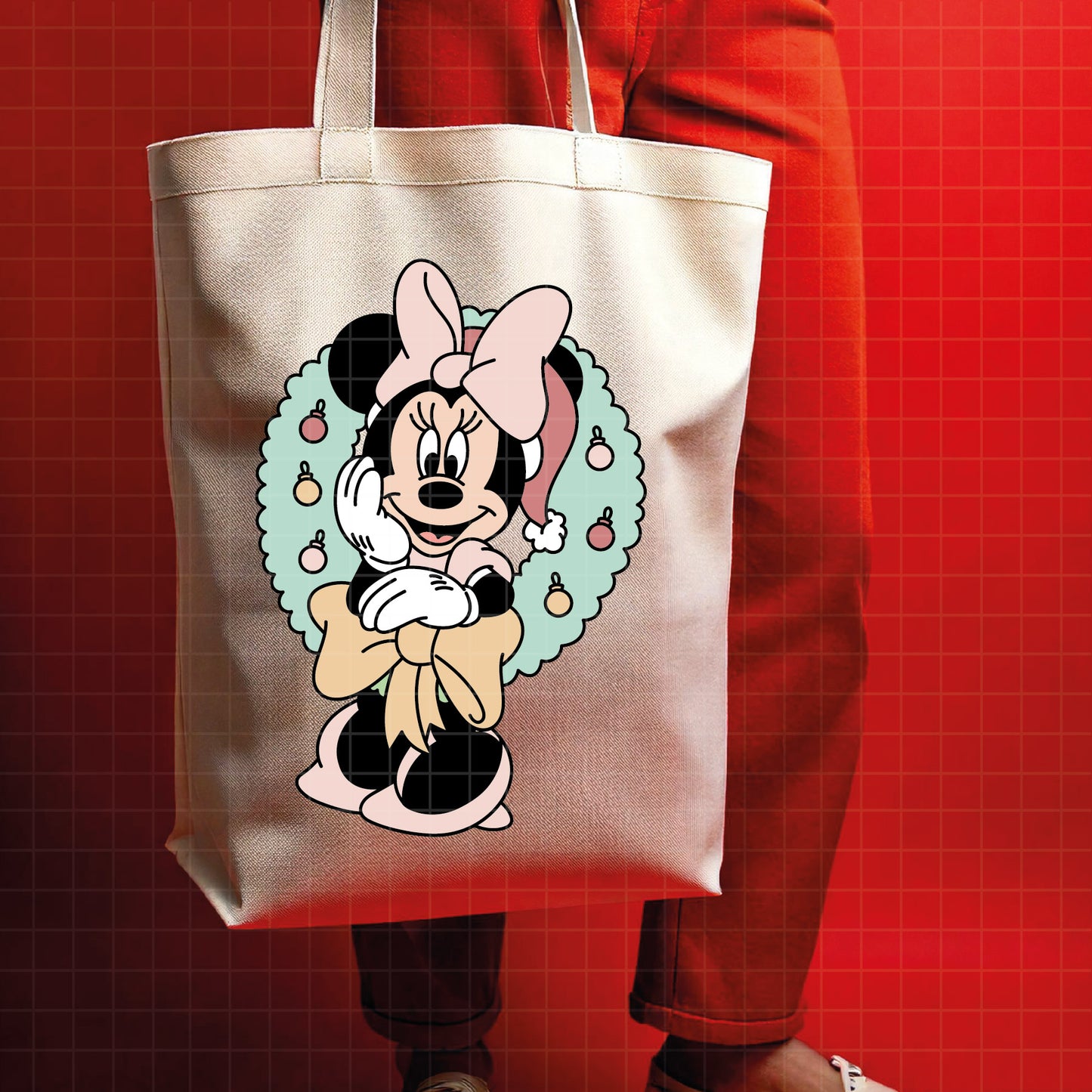 COD4064 - Minnie christmas svg, Disney svg, mickey svg, minnie svg, Silhouette, Cricut