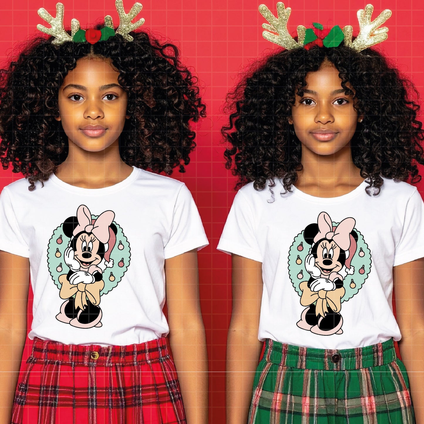 COD4064 - Minnie christmas svg, Disney svg, mickey svg, minnie svg, Silhouette, Cricut