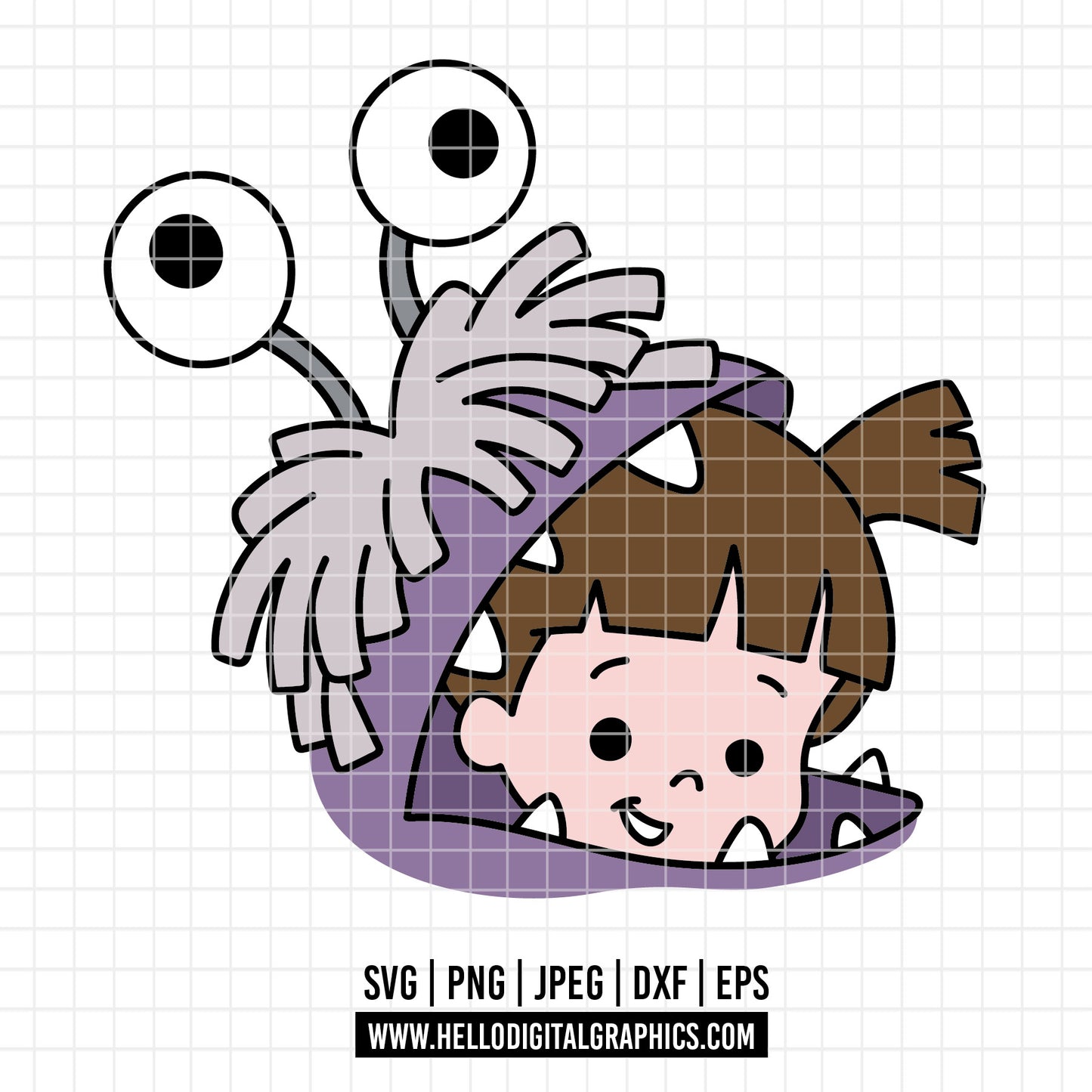 COD4067 - Monster inc. DTF, The door SVG, PNG - The door of Boo, monster inc