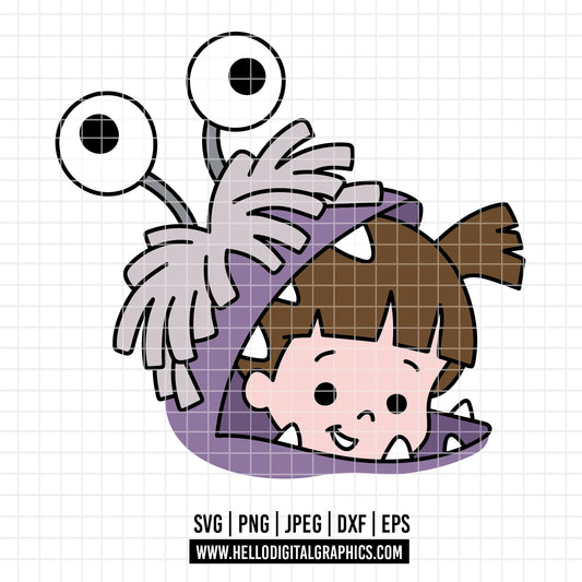 COD4067 - Monster inc. DTF, The door SVG, PNG - The door of Boo, monster inc