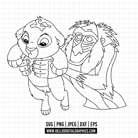 COD4070 - Lion King Svg, Remember who you are svg, Hakuna Matata svg, It means no worries svg