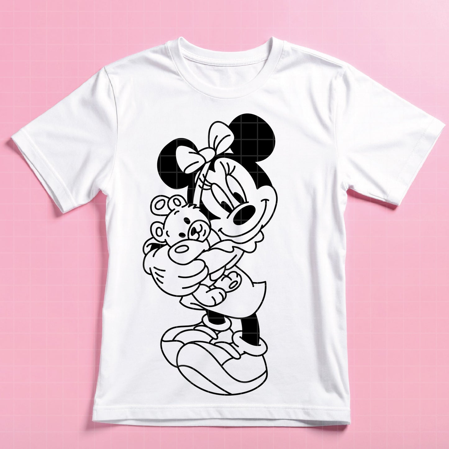 COD4072 - Minnie svg, Disney svg, disneyland t shirt svg, Disney svg, dtf, sublimation