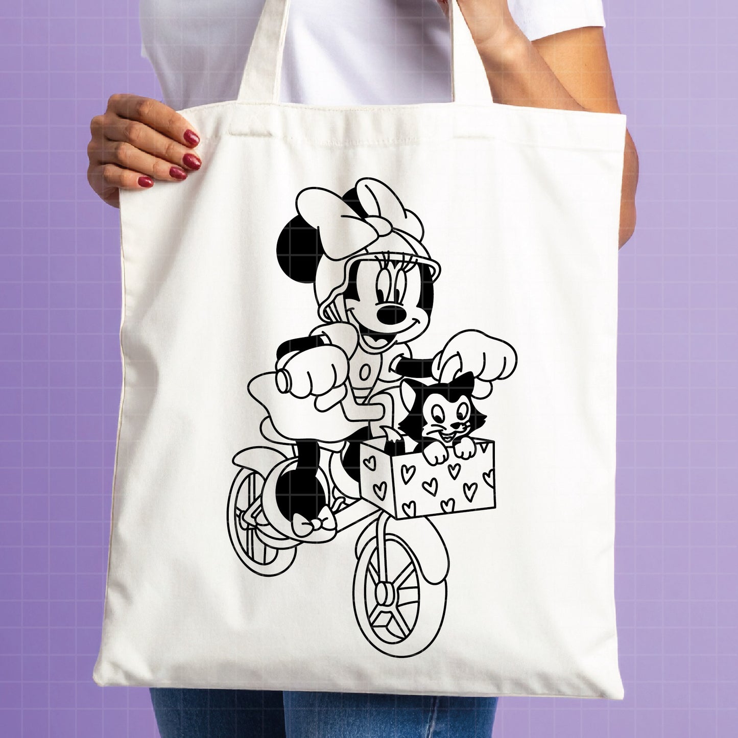 COD4074 - Minnie svg, Disney svg, disneyland t shirt svg, Disney svg, dtf, sublimation
