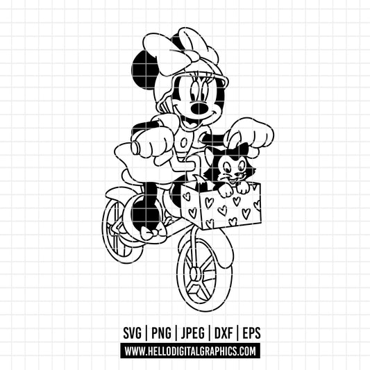 COD4074 - Minnie svg, Disney svg, disneyland t shirt svg, Disney svg, dtf, sublimation