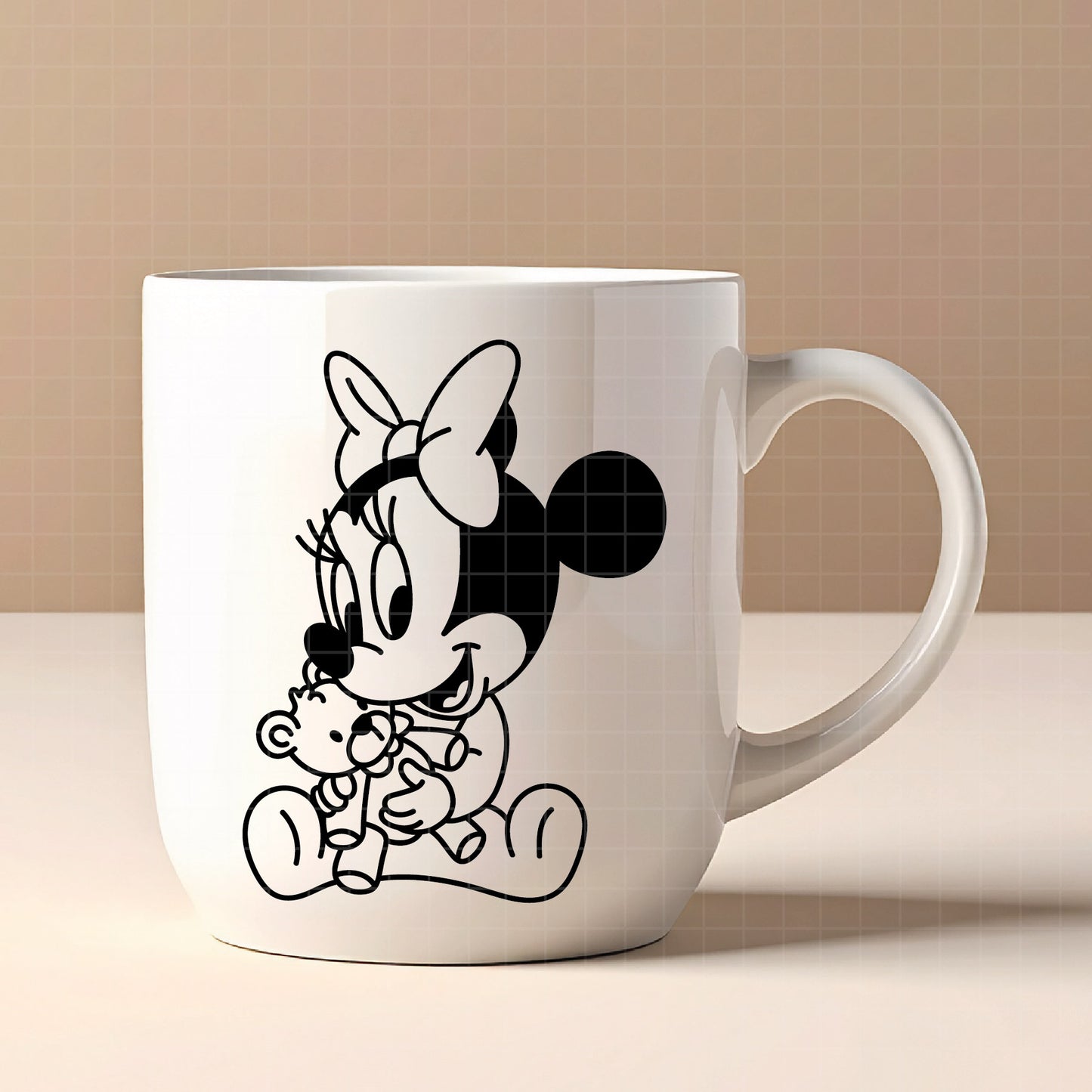 COD4075 - Minnie baby svg, Disney svg, disneyland t shirt svg, Disney svg