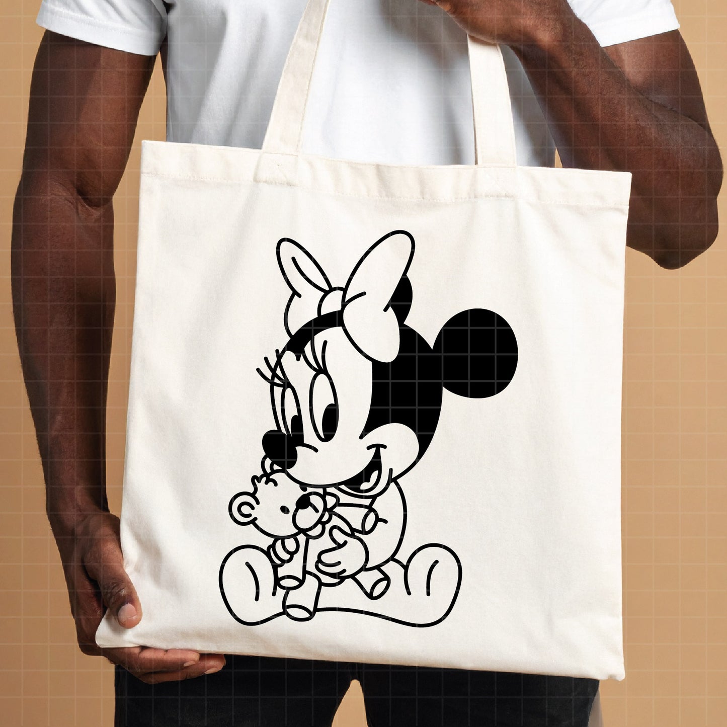 COD4075 - Minnie baby svg, Disney svg, disneyland t shirt svg, Disney svg