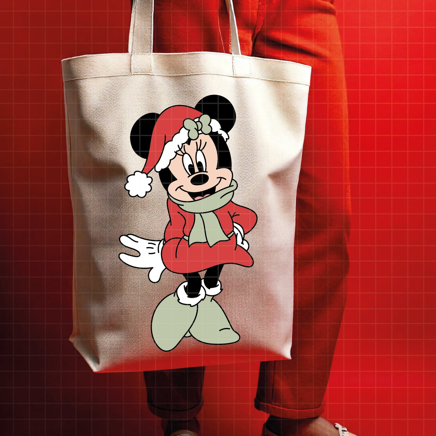 COD4076 - Minnie christmas svg, Disney svg, mickey svg, minnie svg, Silhouette, Cricut