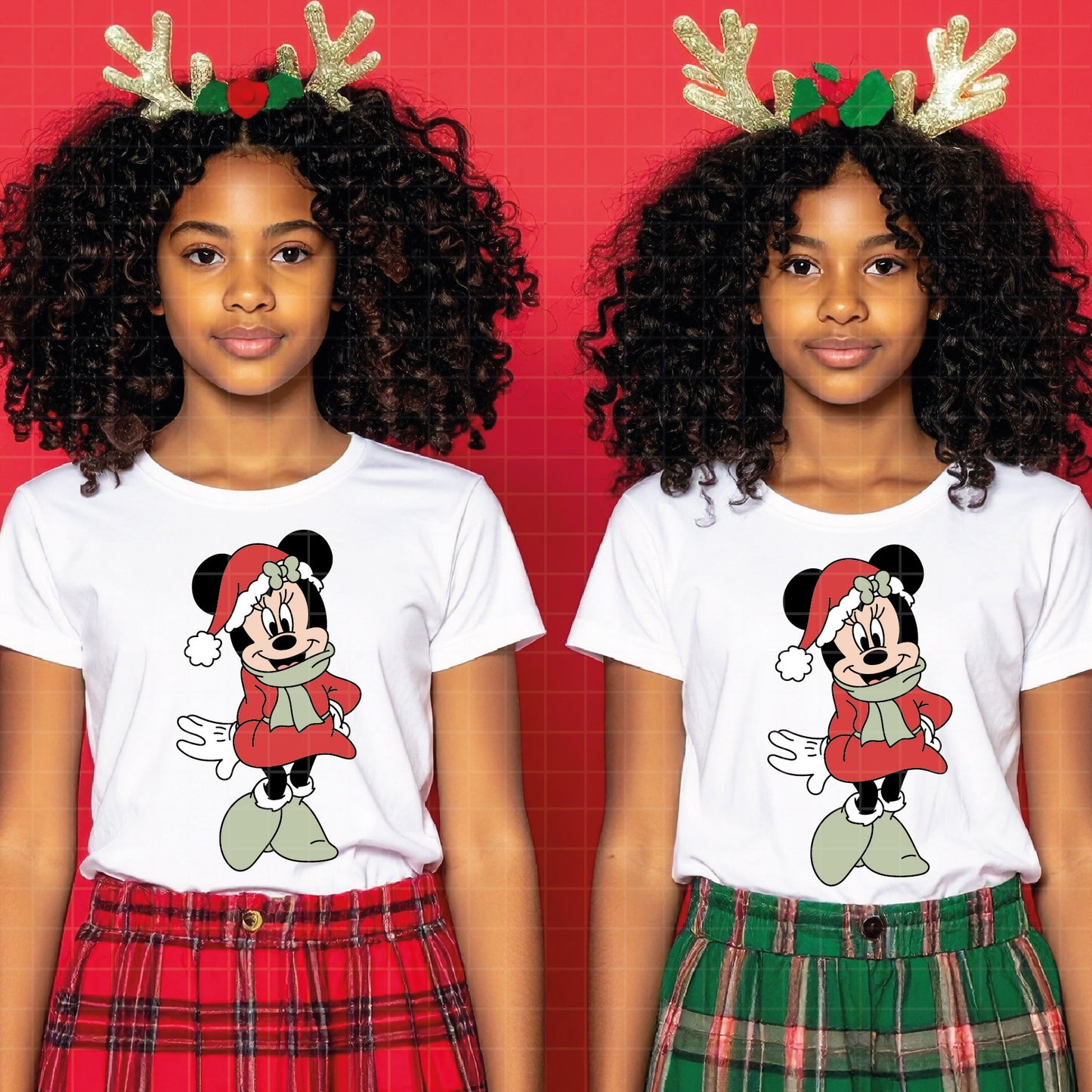 COD4076 - Minnie christmas svg, Disney svg, mickey svg, minnie svg, Silhouette, Cricut