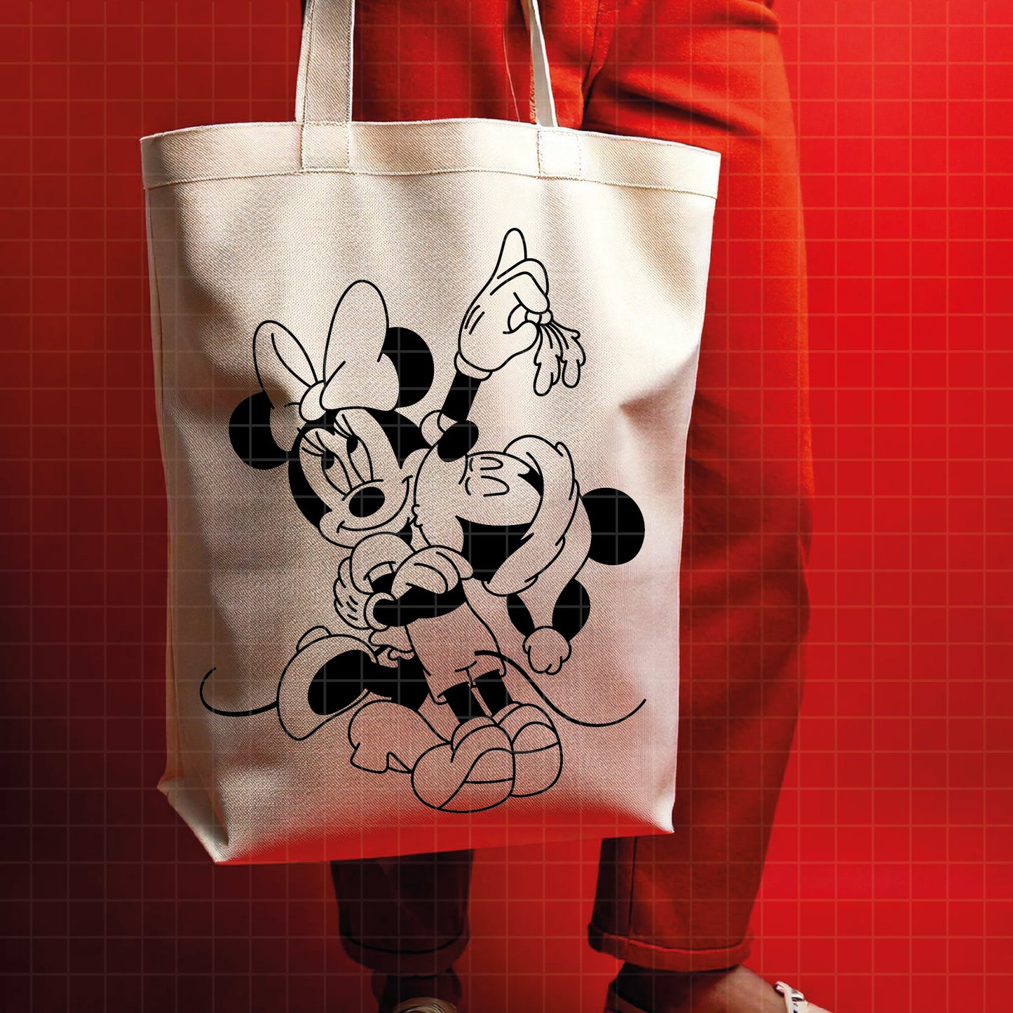 COD4078 - Minnie christmas svg, Disney svg, mickey svg, minnie svg, Silhouette, Cricut