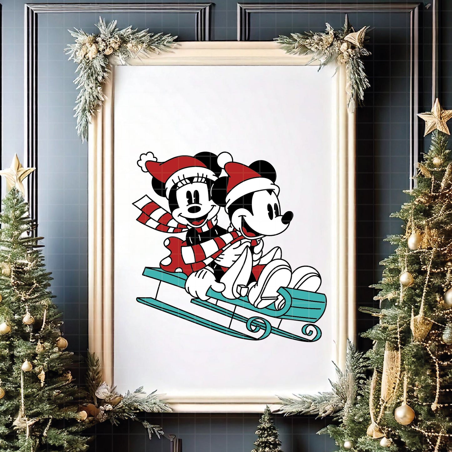 COD4080 - Merry Christmas svg, Mickey mouse svg, Mickey Svg, Disney svg, Christmas svg