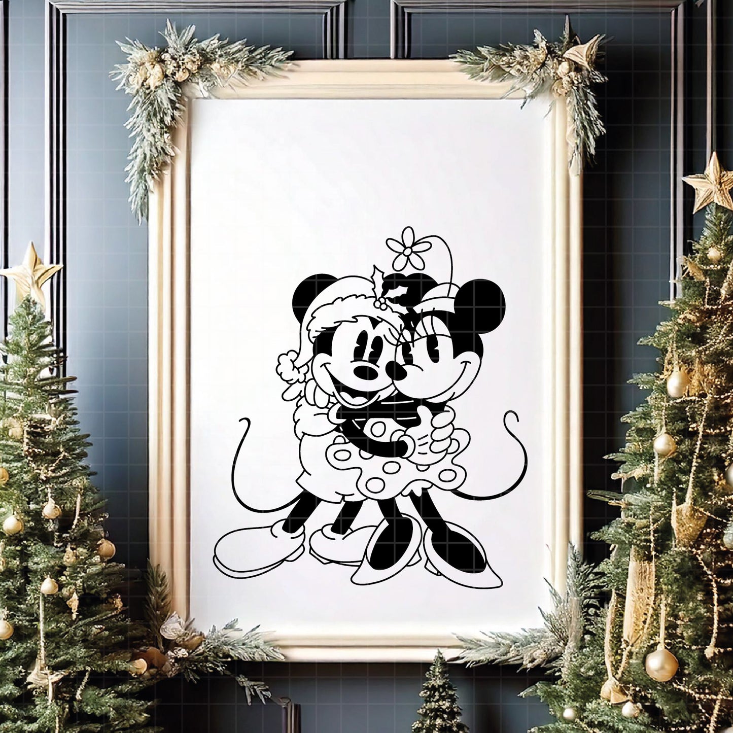 COD4081 - Merry Christmas svg, Mickey mouse svg, Mickey Svg, Disney svg, Christmas svg