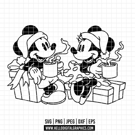 COD4083 - Merry Christmas svg, Mickey mouse svg, Mickey Svg, Disney svg, Christmas svg