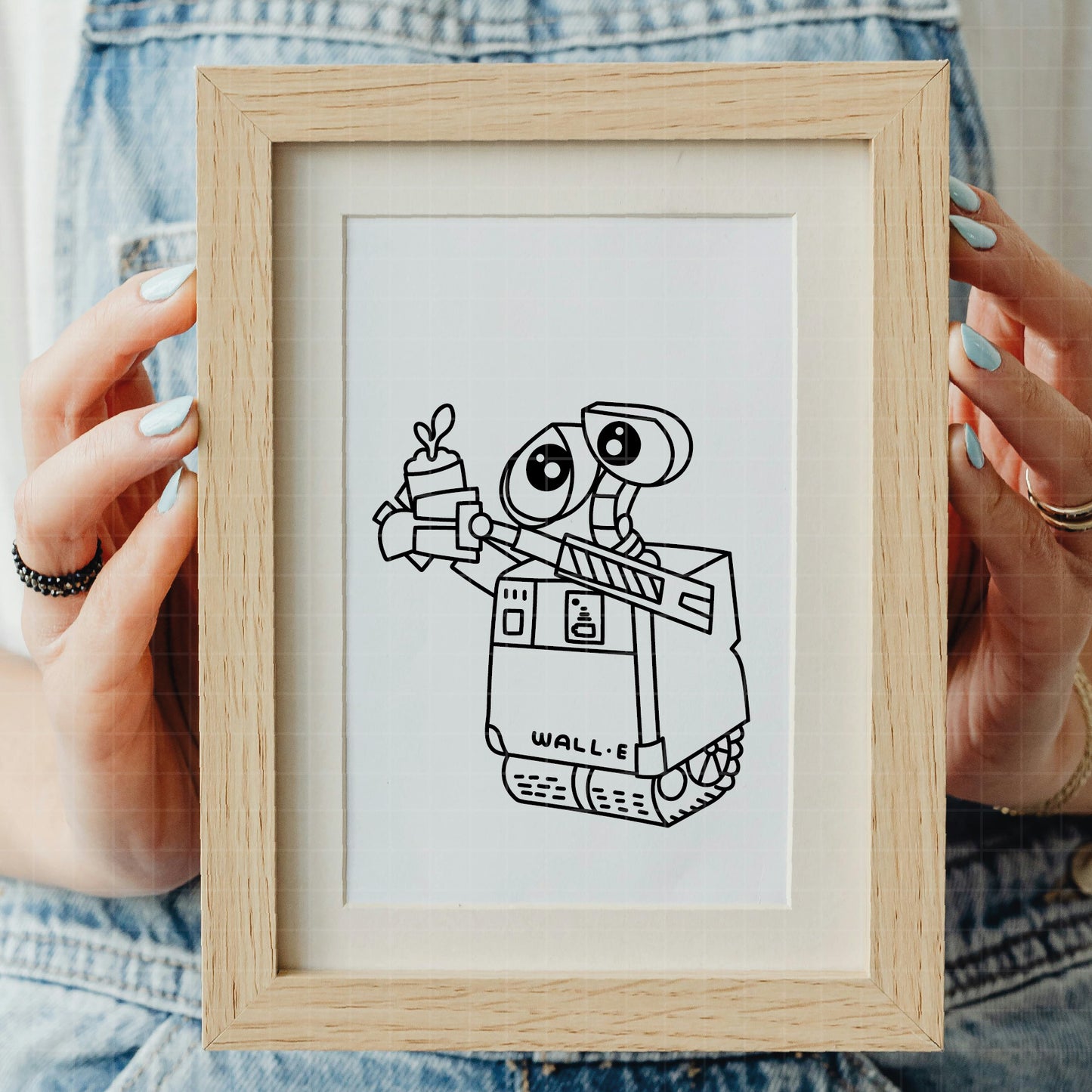 COD4104 - Wall e svg, Wall-e png, Disney svg, walle lineart clipart, wall e dtf, walle silhouette