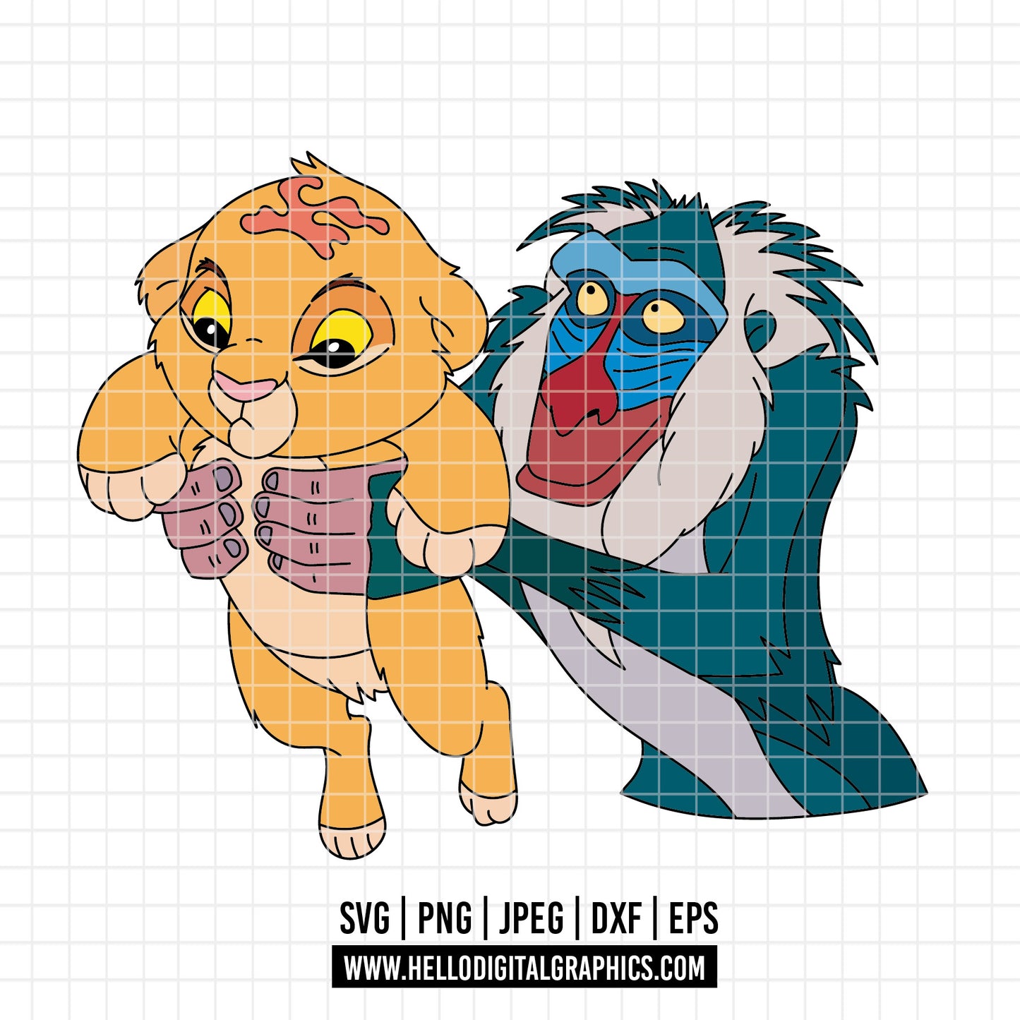 COD4107 - Lion King Svg, Remember who you are svg, Hakuna Matata svg, It means no worries svg