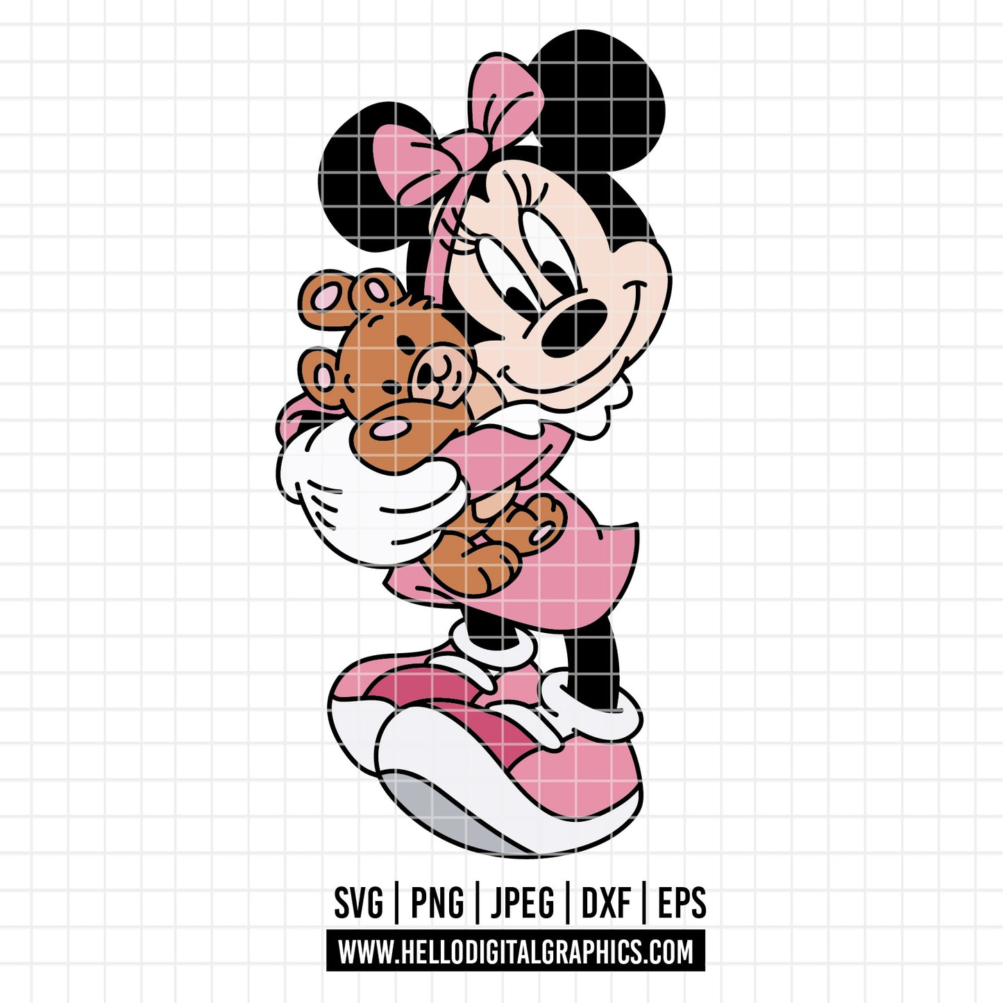 COD4109 - Minnie svg, Disney svg, disneyland t shirt svg, Disney svg