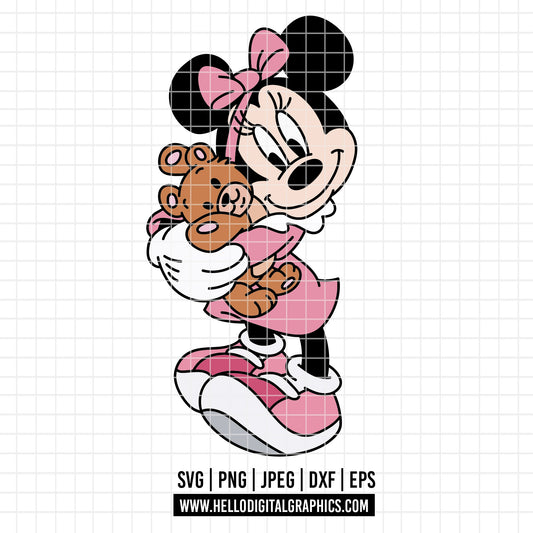 COD4109 - Minnie svg, Disney svg, disneyland t shirt svg, Disney svg