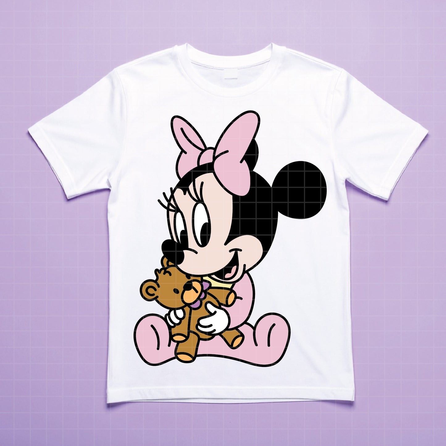 COD4110 - Minnie baby svg, Disney svg, disneyland t shirt svg, Disney svg
