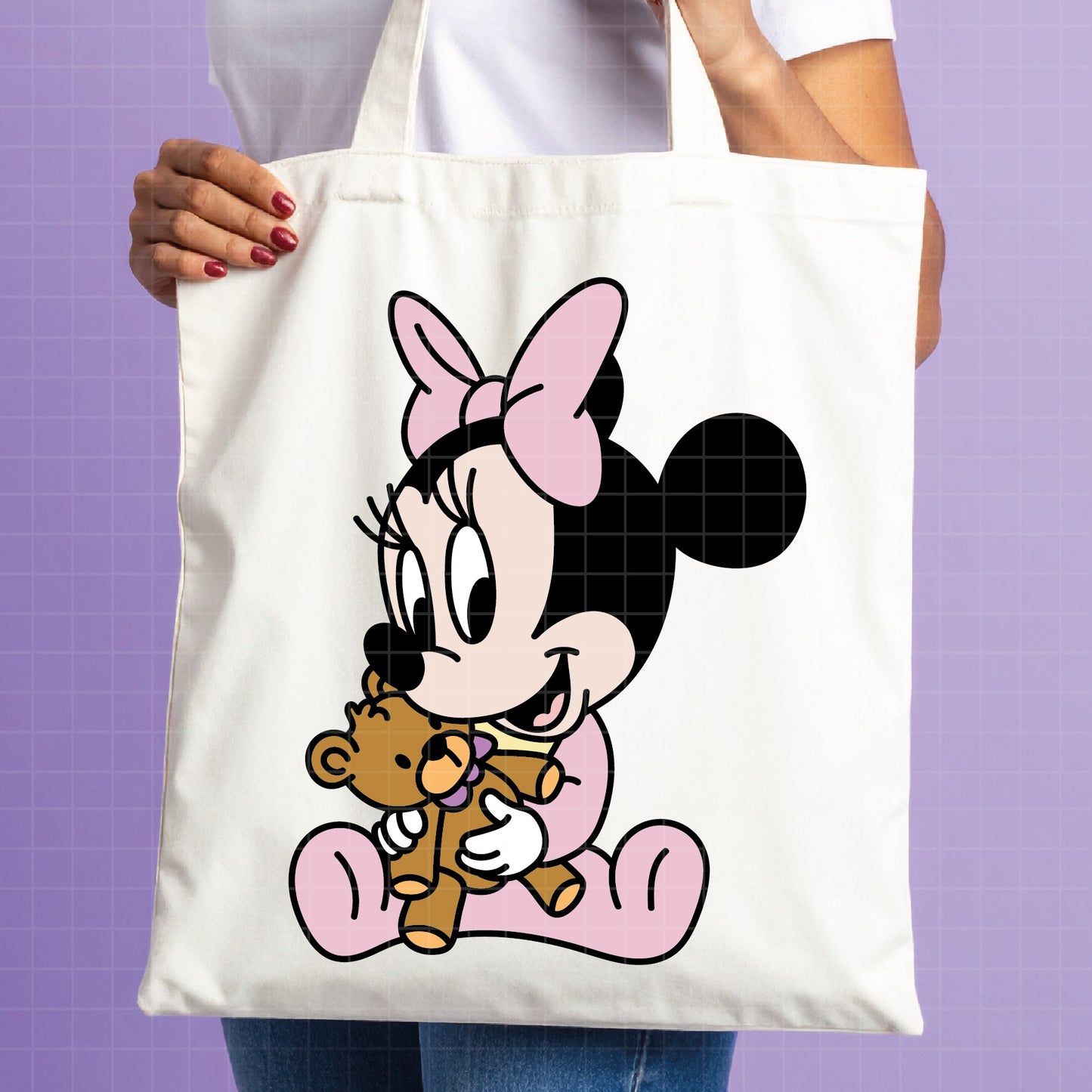 COD4110 - Minnie baby svg, Disney svg, disneyland t shirt svg, Disney svg