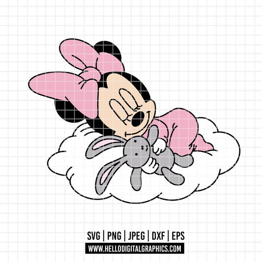 COD4112 - Minnie baby svg, Disney svg, disneyland t shirt svg, Disney svg