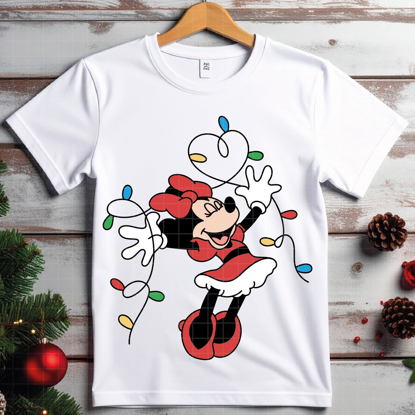 COD4113 - Minnie christmas svg, Disney svg, mickey svg, minnie svg, Silhouette, Cricut