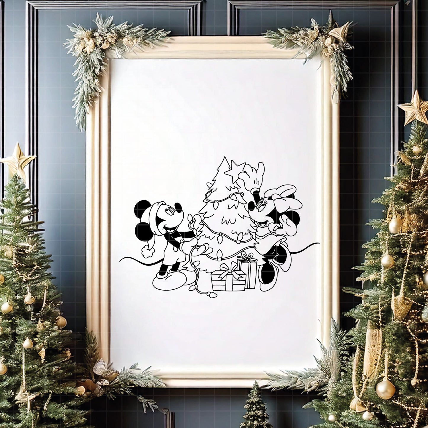 COD4123 - Merry Christmas svg, Mickey mouse svg, Mickey Svg, Disney svg, Christmas svg