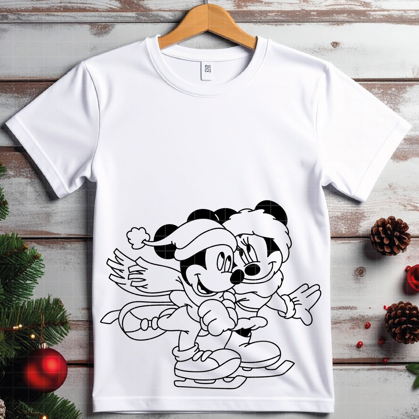 COD4125 - Merry Christmas svg, Mickey mouse svg, Mickey Svg, Disney svg, Christmas svg