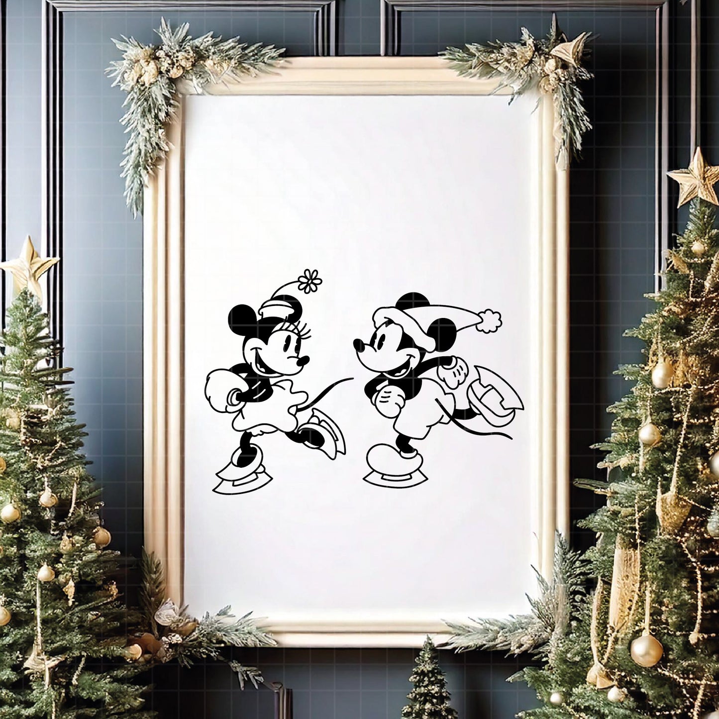 COD4128 - Merry Christmas svg, Mickey mouse svg, Mickey Svg, Disney svg, Christmas svg