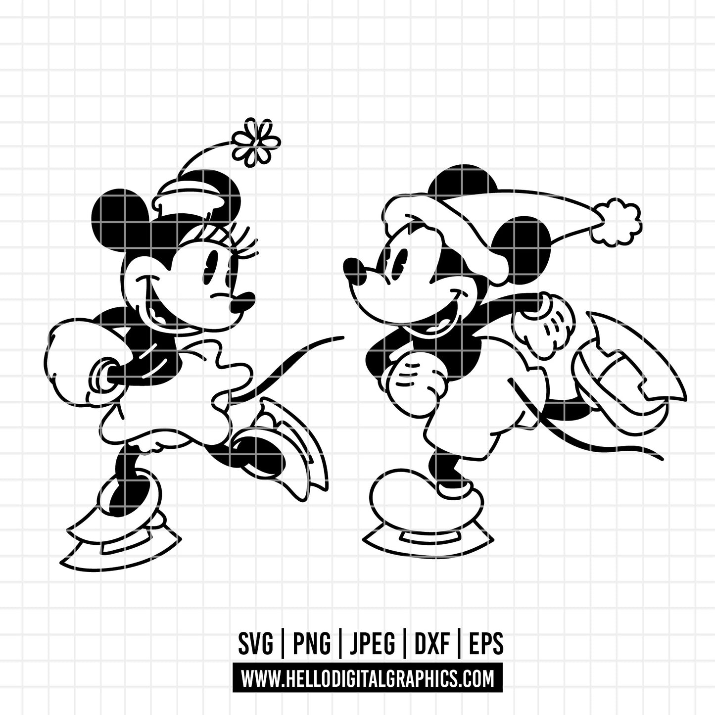 COD4128 - Merry Christmas svg, Mickey mouse svg, Mickey Svg, Disney svg, Christmas svg