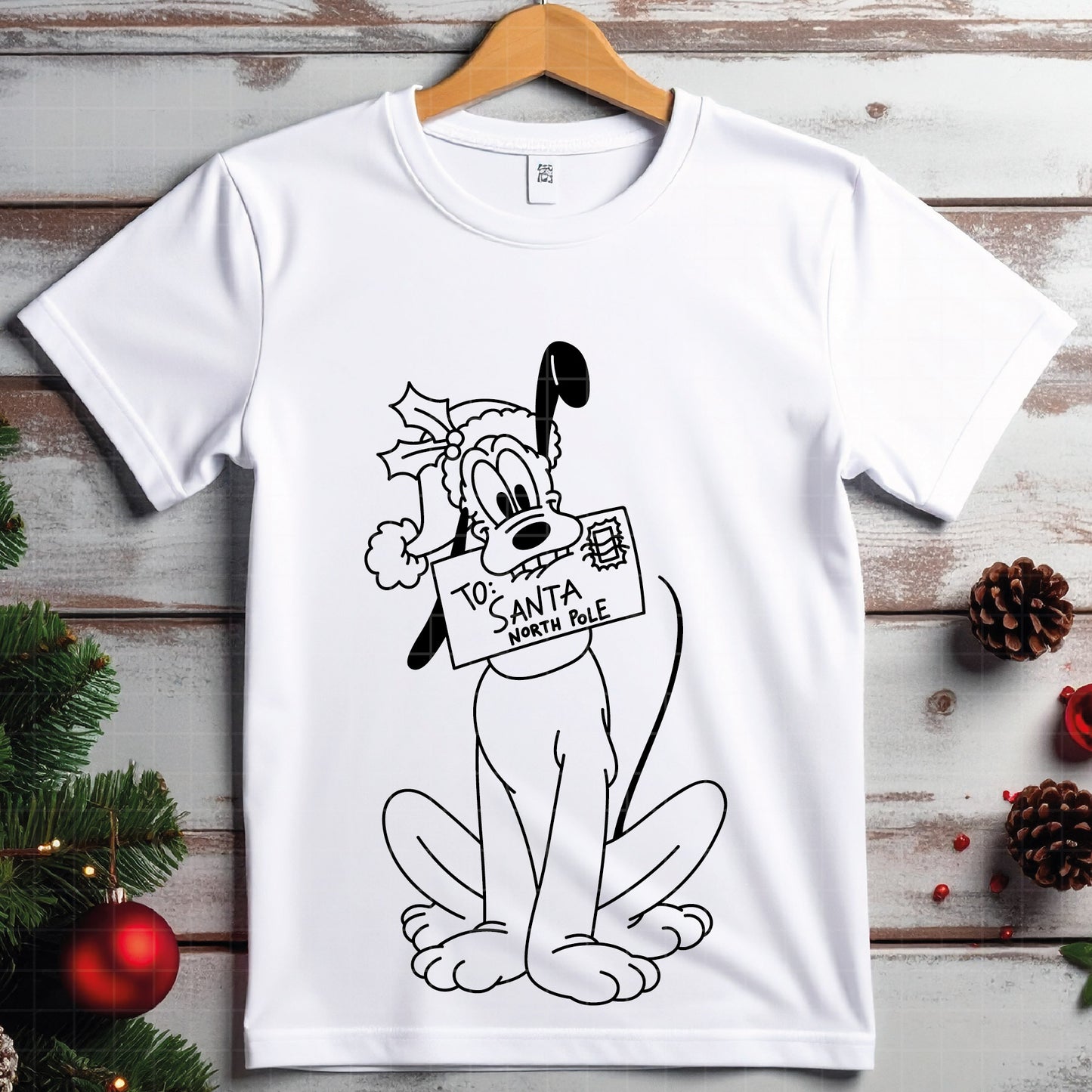 COD4130 - Pluto Merry Christmas svg, Mickey mouse svg, Mickey Svg, Disney svg, Christmas svg
