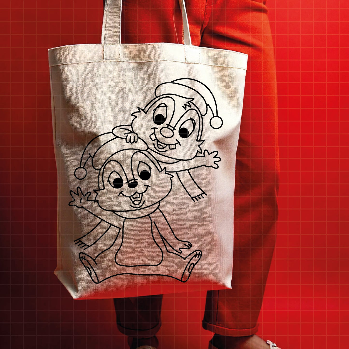 COD4131 - Chip and Dale Christmas Svg, chip Svg cut file for Cricut, Chip and Dale png, Double Trouble svg, png