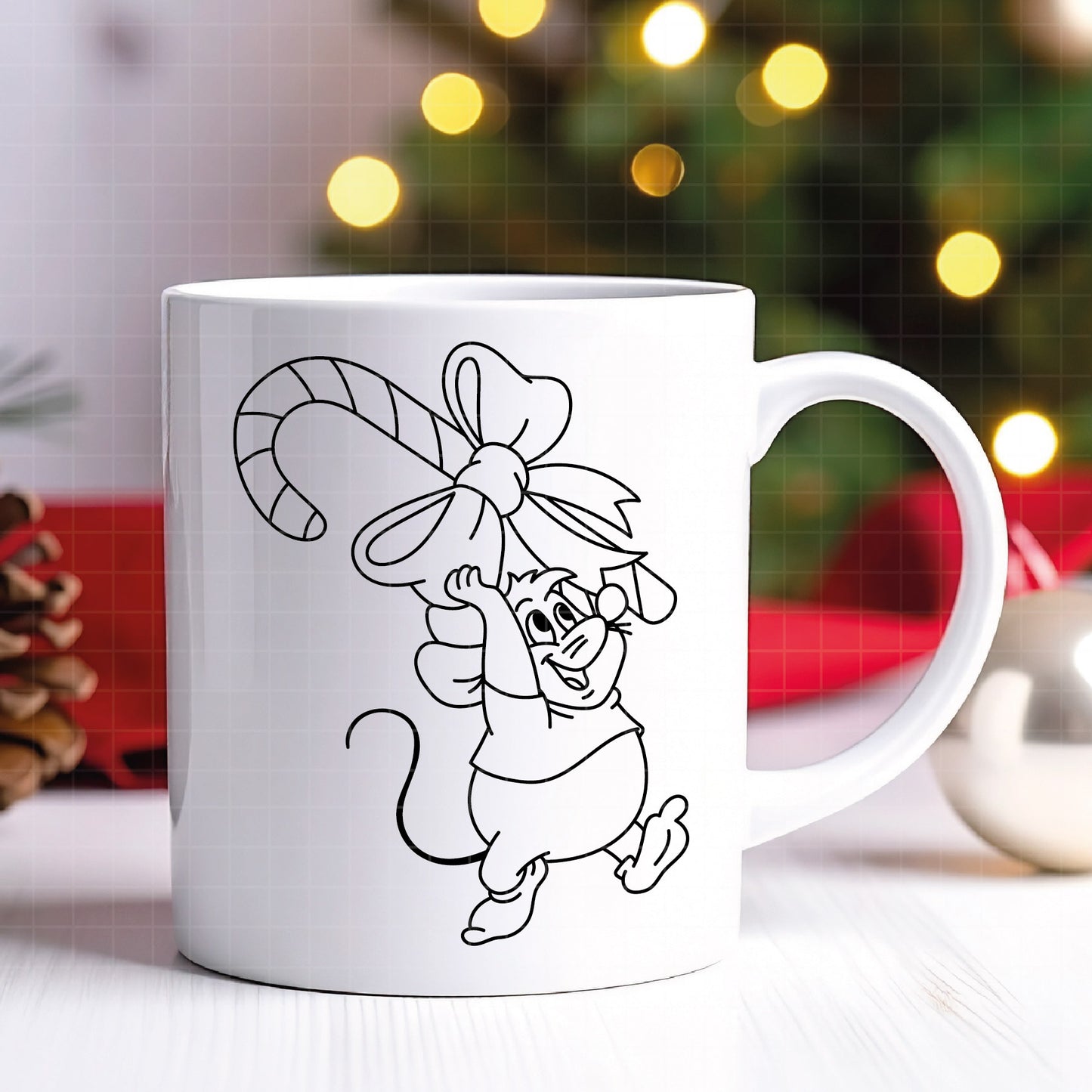 COD4139 - Gus gus christmas svg, Disney svg, cinderella svg, Silhouette, Cricut