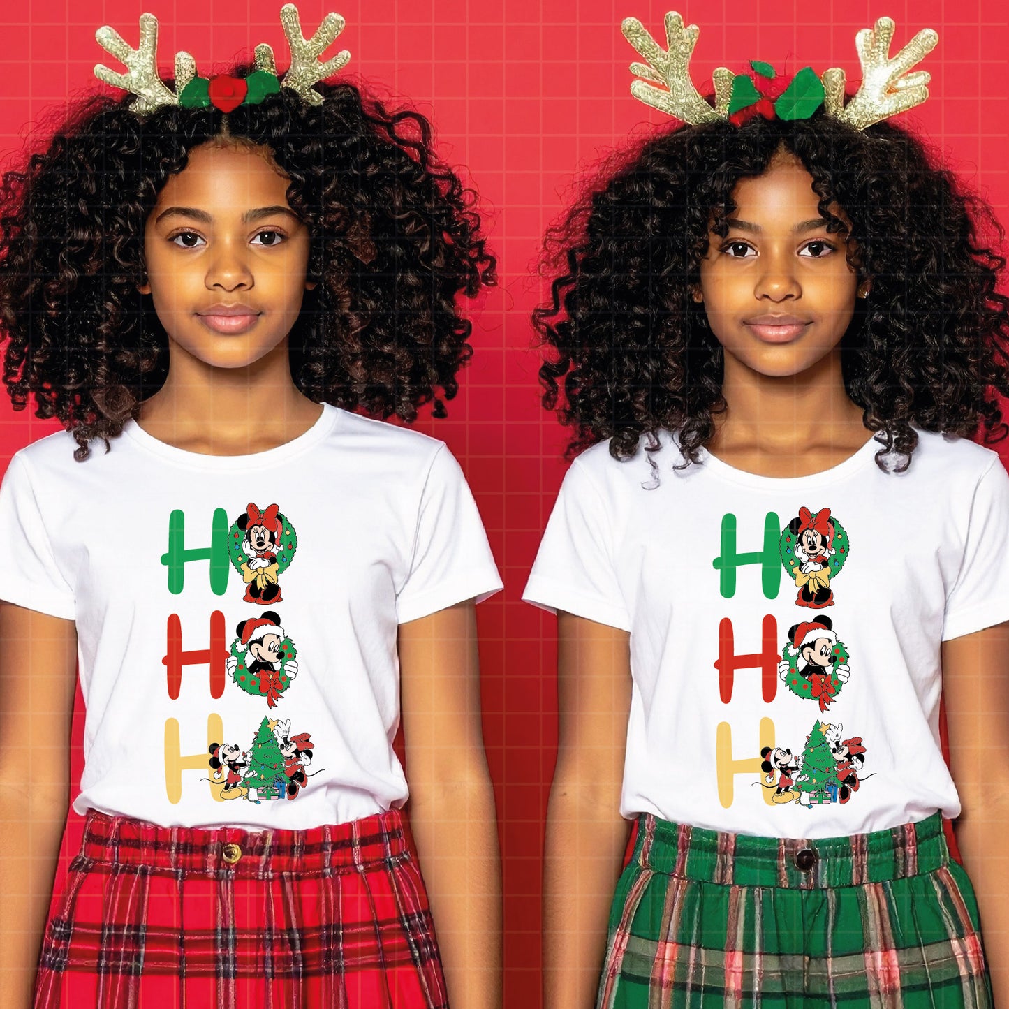 COD4140 - Mickey and minnie christmas svg, Disney svg, mickey svg, minnie svg, Silhouette, Cricut