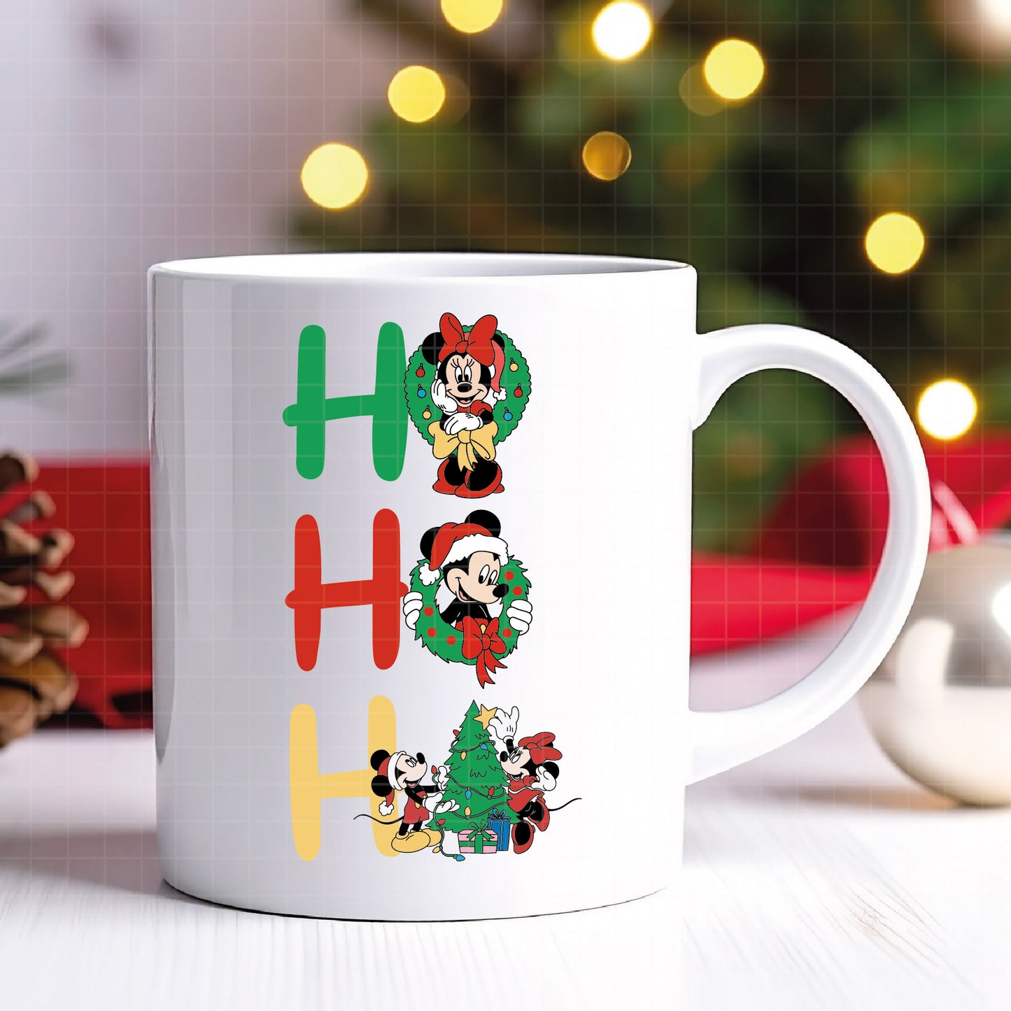 COD4140 - Mickey and minnie christmas svg, Disney svg, mickey svg, minnie svg, Silhouette, Cricut