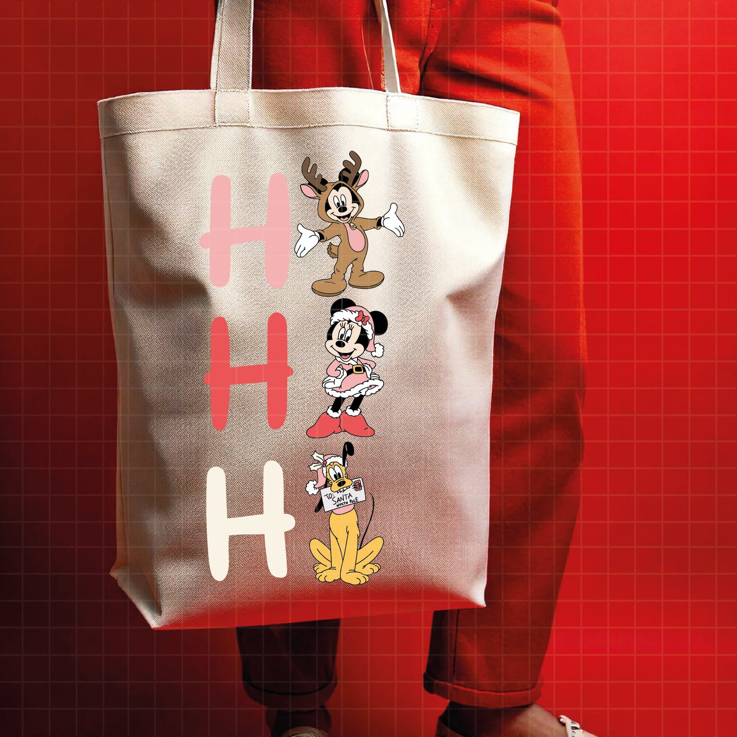 COD4147 - Disney Christmas Svg, mickey Svg cut file for Cricut, Ho ho ho svg