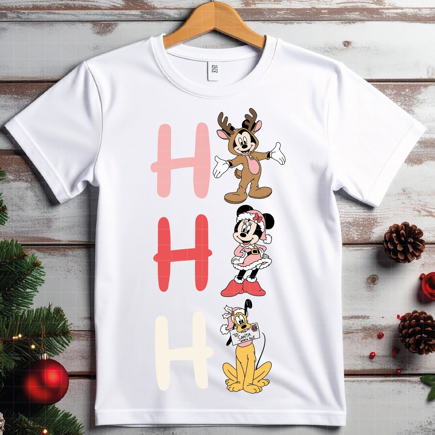 COD4147 - Disney Christmas Svg, mickey Svg cut file for Cricut, Ho ho ho svg