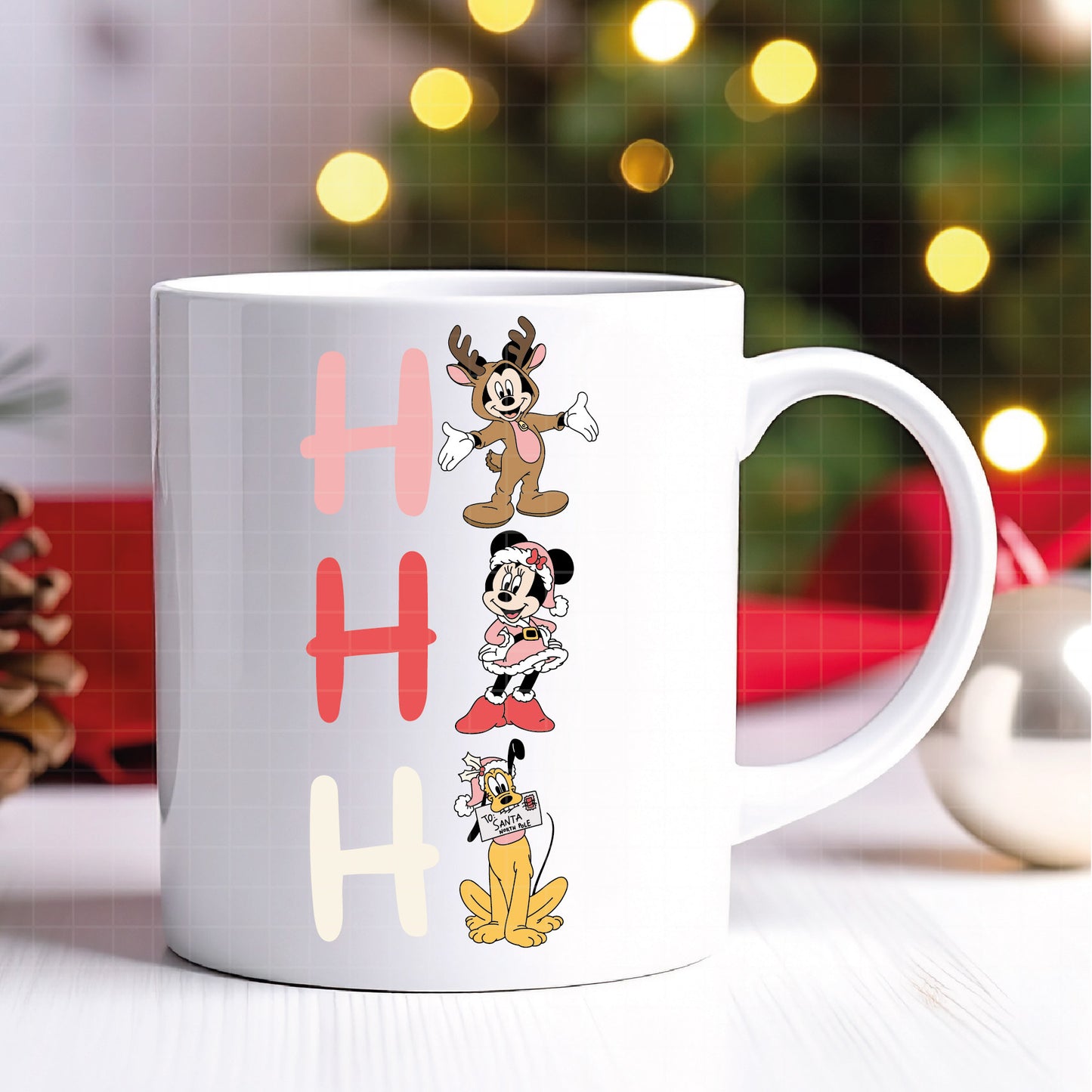 COD4147 - Disney Christmas Svg, mickey Svg cut file for Cricut, Ho ho ho svg