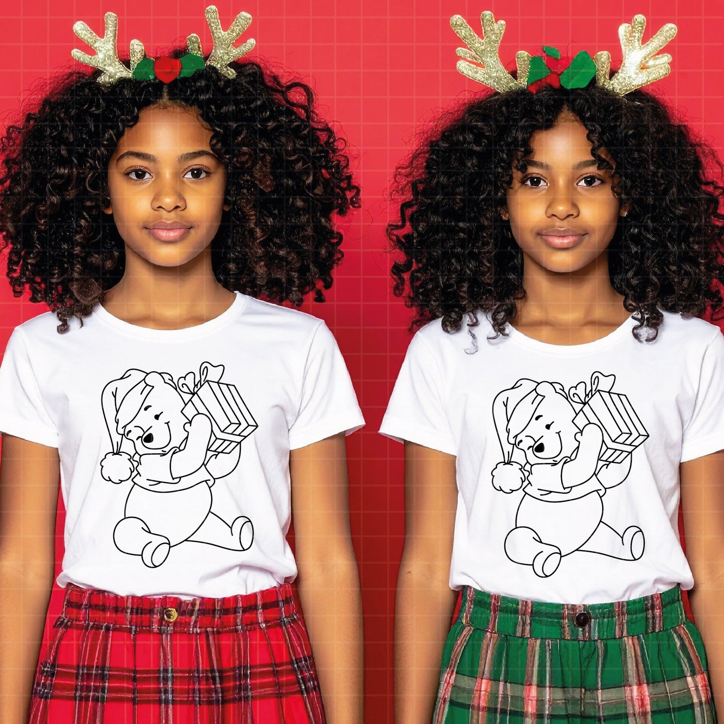 COD4148 - Christmas pooh svg, Winnie Pooh  svg, Winnie Pooh christmas cut file, disney svg, disney christmas svg