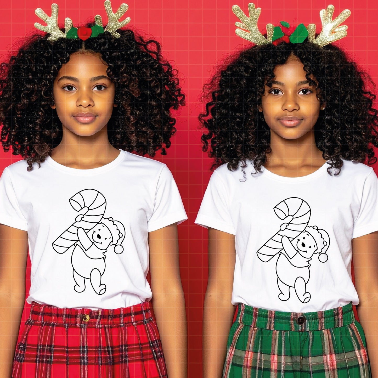 COD4151 - Christmas pooh svg, Winnie Pooh  svg, Winnie Pooh christmas cut file, disney svg, disney christmas svg