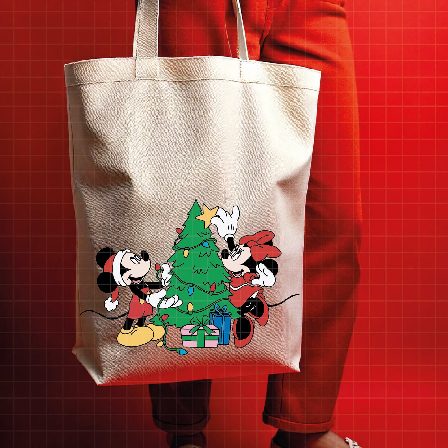 COD4153 - Mickey and minnie christmas svg, Disney svg, mickey svg, minnie svg, Silhouette, Cricut