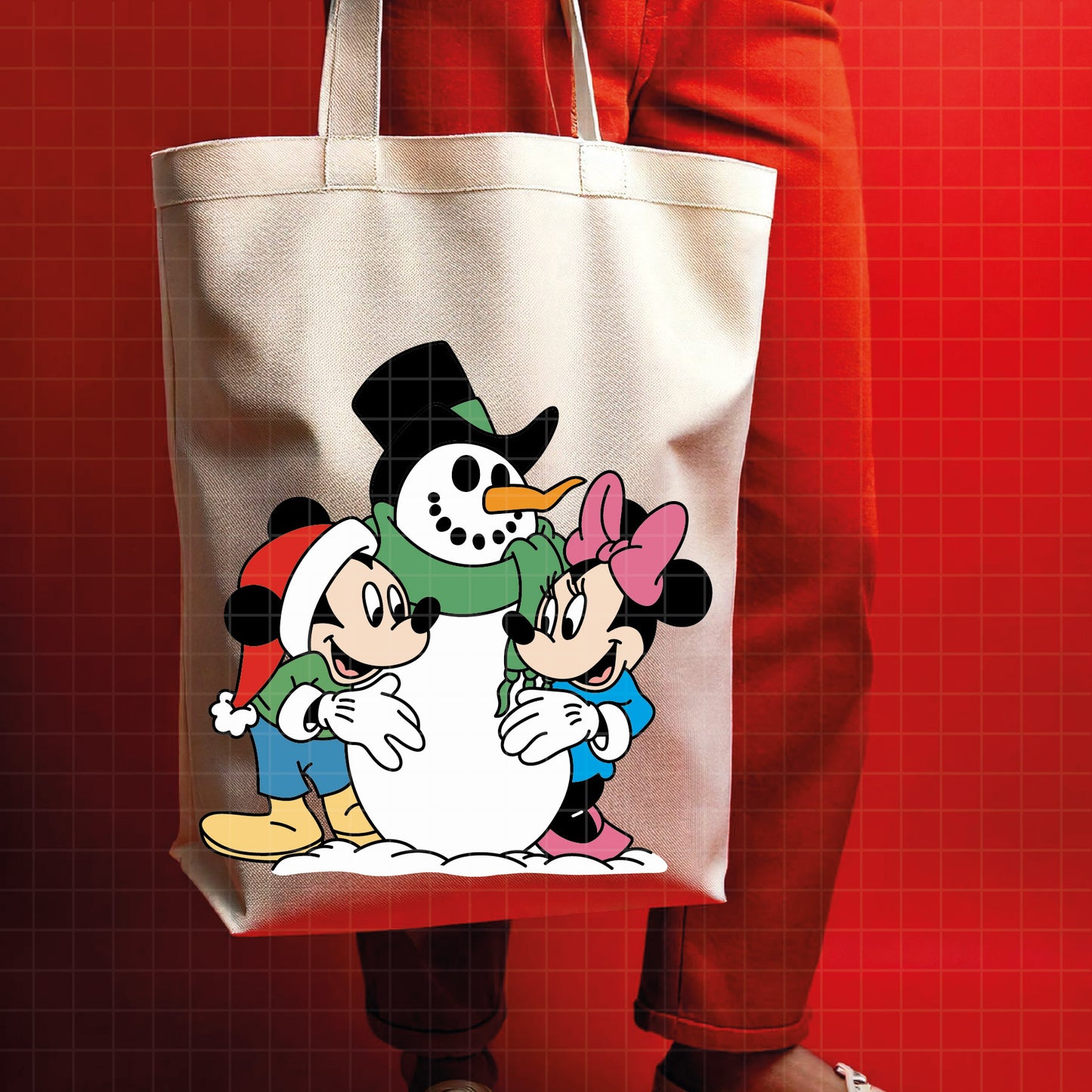 COD4154 - Mickey and minnie christmas svg, Disney svg, mickey svg, minnie svg, Silhouette, Cricut